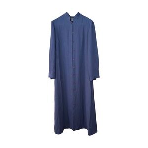 Donna Morgan Navy Button-Up Piece (Size 12)